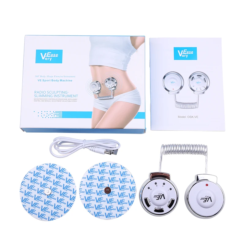 Neue EMS Fatburner Sport Bauch Arm Bein Körperformung Abnehmen Körpergerät Gestaltung Fatburner Körpermassagegerät Fettverbrennungspads Image