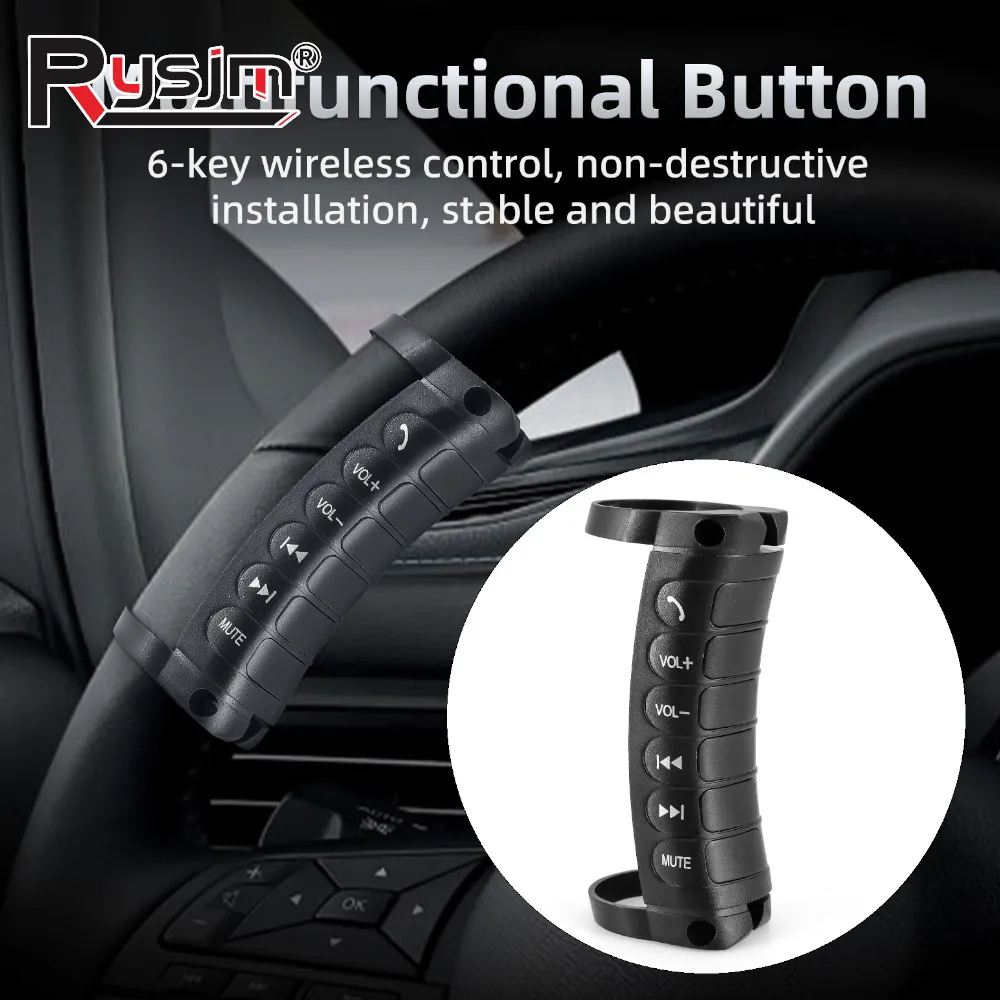 HD Universal Wireless Auto Multi Lenkrad Fernbedienungen Multi-funktion Taste Auto DVD Player GPS Navigation Radio