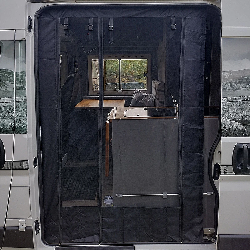 Für Fiat Ducato Peugeot Boxer Citroen Relay 2006, Wohnmobil, Fliegengitter, Standarddach, Wohnmobil, Van, Bug, Netz, Moskitonetz, Autozubehör Image