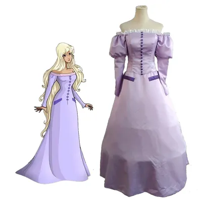 Frauen Weg Schulter Viktorianischen Prinzessin Kleid Amalthea Cosplay Kostüm Ballkleid Halloween Mode Elegante Tanzen Kleid Image