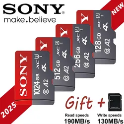 SO * NY carte Micro TF carte mémoire SD extrême 256GB 128GB 512GB Micro 1 to SD C10 TF carte Flash pour téléphone Xiaomi caméra Table PC