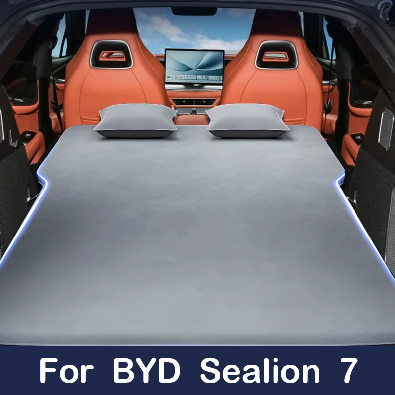 Auto-Reisebett für BYD Sealion 7, aufblasbare Luftmatratze mit Luftpumpe, selbstfahrendes Tourbett, SUV, Outdoor, Camping, Schlafmatte Image