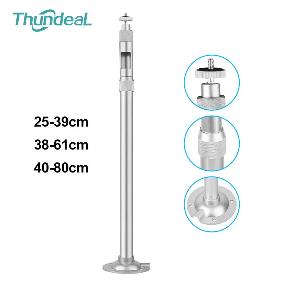 ThundeaL Mini-Aufhänger, Deckenmontage, Wandhalterung, 40, 60, 80 cm, Universal, 1/4 6 mm Projektor, TD80W, HY300, HY300PRO, Projektorständer Image