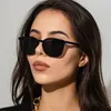 Schutzbrille Quadratische Kleine Sonnenbrille Frauen Lila Bunte Sonnenbrille Weibliche Oculos Y2K Gradienten Hip Hop Shades UV400