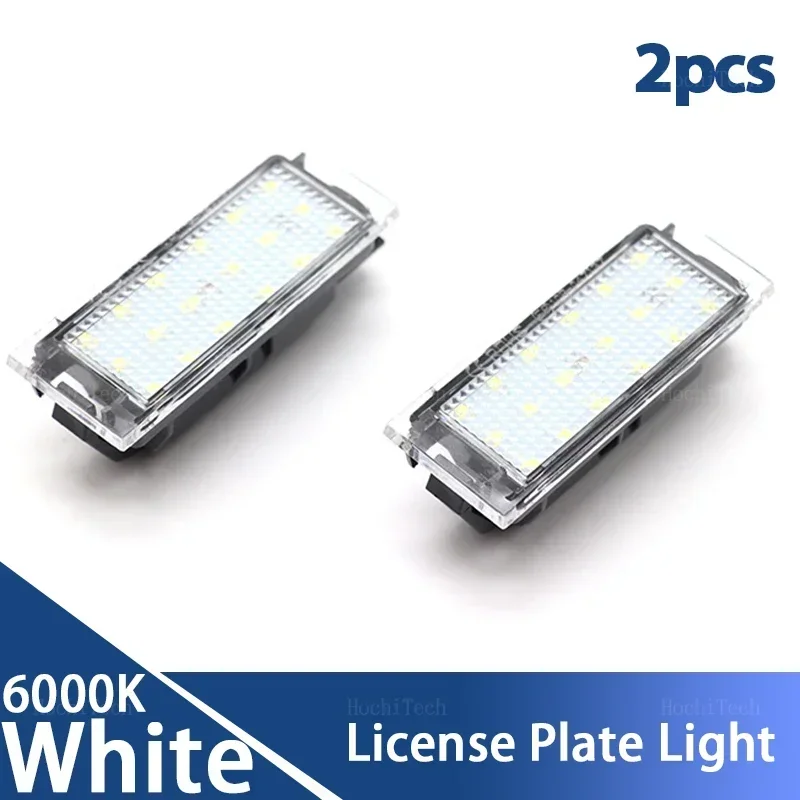 Pour Renault Megane 3 Clio Laguna 2 Megane 3 Twingo Master Vel Satis 2 pièces voiture clignotant Canbus voiture LED numéro plaque d