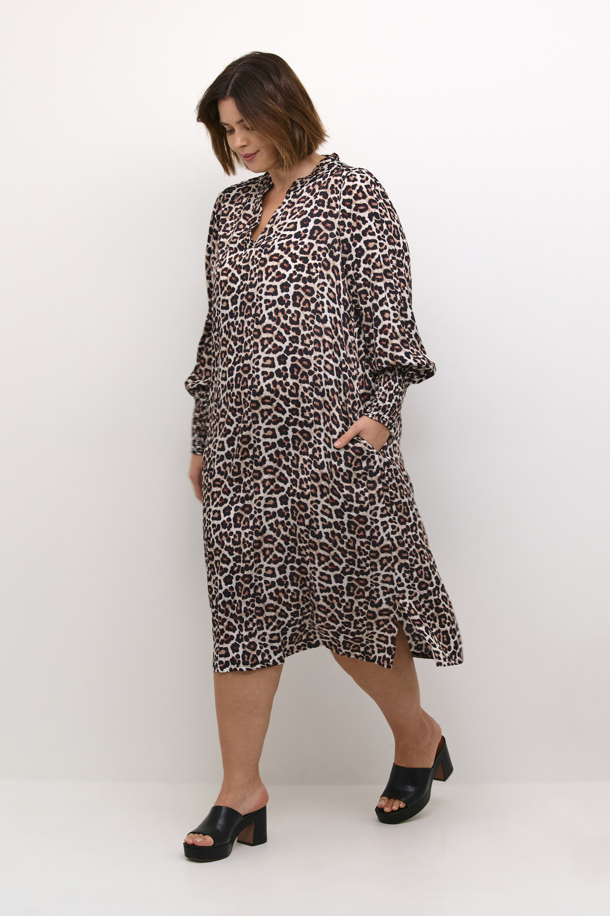 Kleid A-shape animal Image