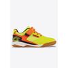 Hallenschuh LOTTO, Gr. 30, gelb (fr.gelb, fr.orange), Synthetik, Mesh, sportlich, Schuhe, - mit nicht-färbender Sohle