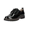 Schnürschuh CAPRICE "Caprice Halbschuhe Nappaleder", Damen, Gr. 40, schwarz, Nappaleder, casual, Schuhe
