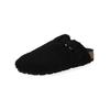 Pantolette SHEPHERD "Shepherd Pantoletten Lammfell", Damen, Gr. 41, schwarz, Lammfell, casual, Schuhe