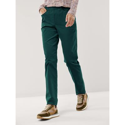 Walbusch Damen Schlupf Cordhose Beige noch offen: Muster Image