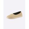 Slipper CASUAL LOOKS, Damen, Gr. 37, gelb (vanille), Textil, sportlich, Schuhe