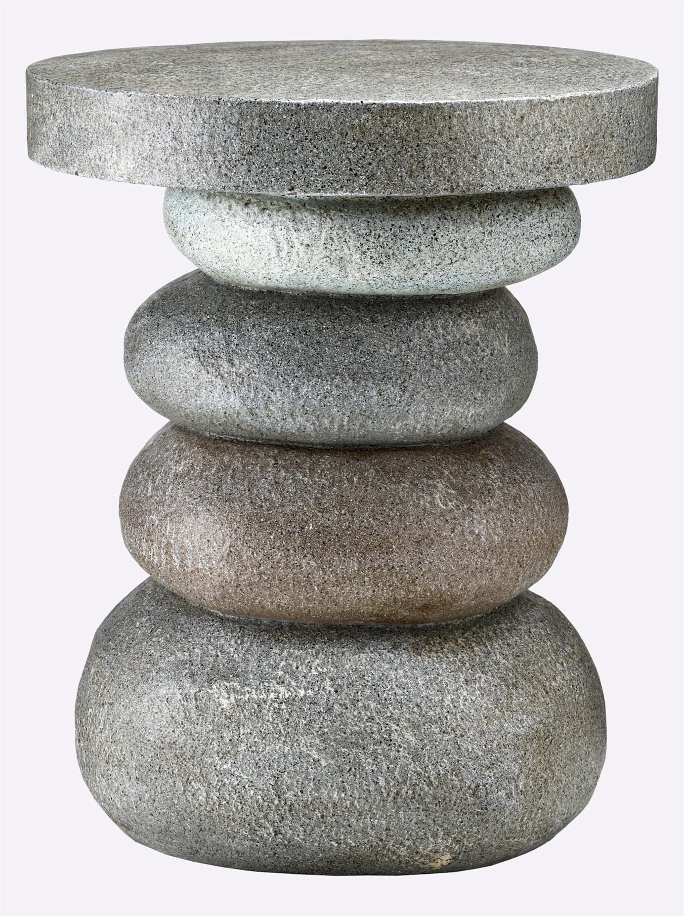 Beistelltisch HEINE HOME, grau (anthrazit), B:38cm H:47cm T:38cm, Tische, Beistelltisch