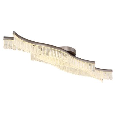 GLOBO LIGHTING LED Deckenleuchte "JULIET", grau (graphit matt), Lampen, Deckenlampe/Graphit/3200K/Wohnzimmer/Schlafzimmer/Flur Image