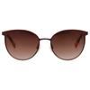 Sonnenbrille BRENDEL EYEWEAR "BRENDEL eyewear Sonnenbrille", Damen, Gr. One Size, harmonisches braun verlauf, Brillen
