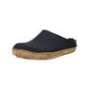 Hausschuh HAFLINGER "Haflinger Hausschuhe Filz", Herren, Gr. 39, blau (mittelblau), Filz, casual, Schuhe