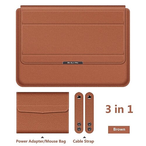Borsa universale multifunzione impermeabile per notebook da 11-17 pollici, custodia per laptop 3 in 1 con supporto, poggiapolsi e spazio per MacBook da 13,3, 14 e 16 pollici