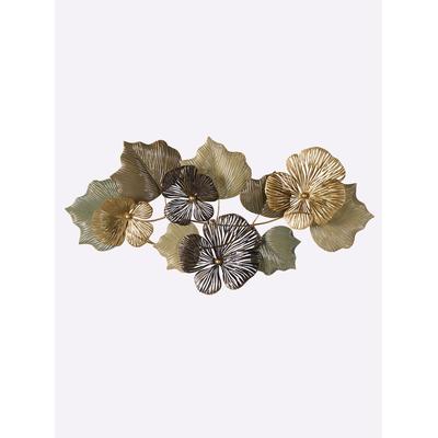 Wanddekoobjekt HEINE HOME, grün (lindgrün, schwarz), B:105cm H:52cm T:8cm, Wanddekoobjekte Image
