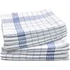 Geschirrtuch OTTO HOME "Klarissa, vielseitig nutzbar, saugfähig, einfache Reinigung, basic", blau (blau, weiß), B:50cm H:70cm, 100% Baumwolle, Geschirrtücher, 100% Baumwolle, 70Gramm, Geschirrtücher, Trockentuch, Grubentuch