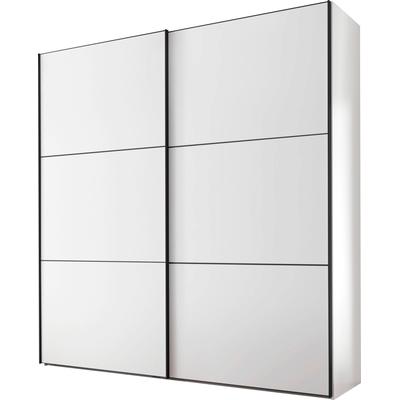 Schwebetürenschrank STAUD "Includo, Made in Germany", weiß (dekor weiß), B:167cm H:222cm T:68cm, Holzwerkstoff, Schränke, Mit vier verschiedenen Ausstattungsvarianten Image