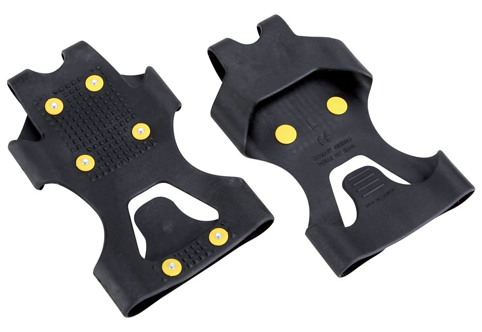 Spikes REBEL "Rebel" Gr. 2, schwarz (schwarz, gelb), Schuhzubehör, 2, Metall, in 3 Größten lieferbar: Gr.1 (33-38), Gr.2 (36-41), Gr.3 (39-46)