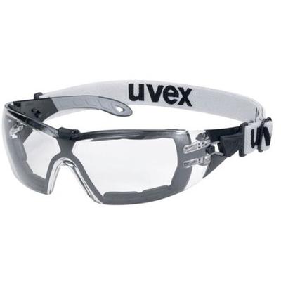 Pheos 9192680 Schutzbrille inkl. UV-Schutz Grau, Schwarz en 166, en 170 din 166, din 170 - Uvex Image