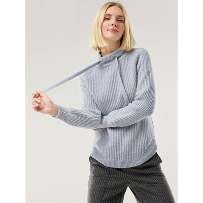Walbusch Damen Kuschelgarn-Pullover Grau Image