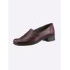 Slipper CLASSIC, Damen, Gr. 36, rot (bordeaux), Glattleder, Rindsleder, Basic, Schuhe