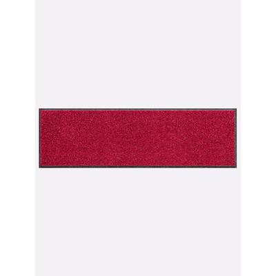 Fußmatte SALONLOEWE Gr. 3, rot (weinrot), B:35cm H:7mm L:120cm, Polyamid, Polyamid, Teppiche Image