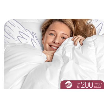 Baumwollbettdecke SCHLAFSTIL "F200", weiß, B:155cm L:220cm, Bettdecken Bezug: 100% Baumwolle. Bettdecken Füllung: 100% Polyester, Bettdecken, hergestellt in Deutschland, allergikerfreundlich Image