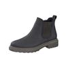 Stiefelette PAUL GREEN "Paul Green Stiefelette Nubukleder/Textil", Damen, Gr. 38,5, grau (iron), Nubukleder, Textil, casual, Schuhe