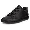 Slip-On Sneaker ECCO "Soft 7 W", Damen, Gr. 38, schwarz, Leder, Basic, Schuhe, Freizeitschuh, Slipper, Halbschuh zum Schlupfen