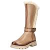Stiefel BAGATT "BAGATT Stiefel Leder/Textil", Damen, Gr. 40, taupe, beige, Leder, Textil, casual, Schuhe