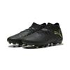 Fußballschuh PUMA "FUTURE 8 PRO FG/AG Fußballschuhe Erwachsene", Gr. 40.5, schwarz fizzy light grün terrain gelb, Obermaterial: Textil, Synthetik; Futter: Textil, Synthetik; Innensohle: Textil; Laufsohle: Synthetik, Schuhe