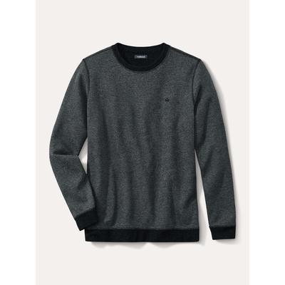 Walbusch Herren Struktur-Pulli Bicolor Beige Image