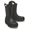 Gummistiefel CROCS "Handle It Rain Boot", Damen, Gr. 38, schwarz, Croslite, casual, Schuhe, mit Tragegriffe