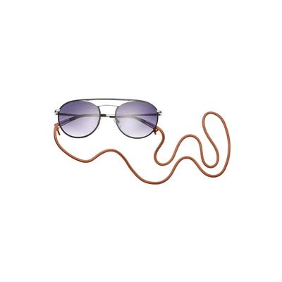 Sonnenbrille MARC O'POLO "Marc O'Polo EYEWEAR Sonnenbrille", Damen, Gr. One Size, silber (schwarz, silber), Brillen