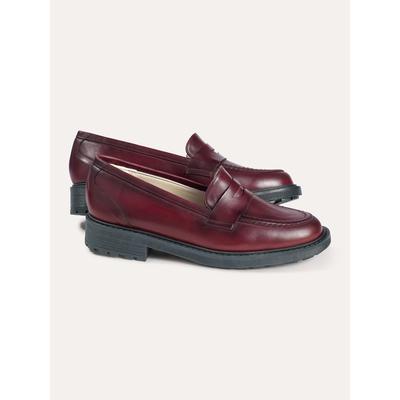 Walbusch Damen Soft Komfort Loafers Rot noch offen: Muster Image