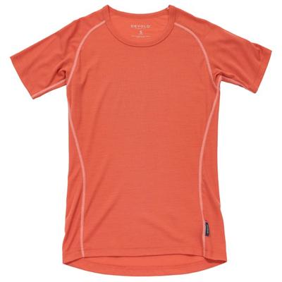 Devold - Women's Lauparen Merino 190 Base Tee - Merinounterwäsche Gr M rot Image