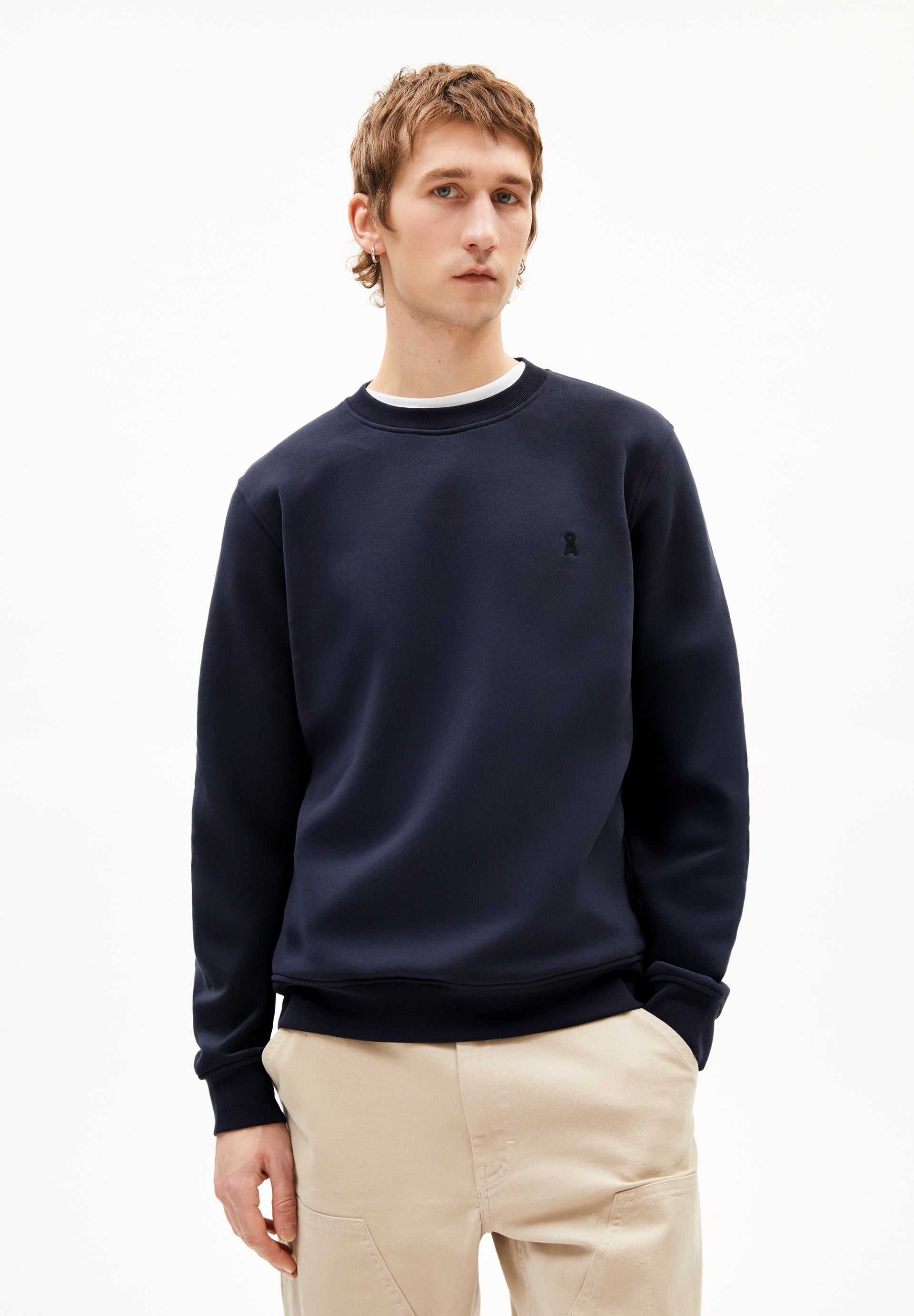 BAARO FLEECE | Sweatshirt aus Bio-Baumwolle - blau (L) Image