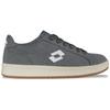 Sneaker LOTTO, Gr. 37, grau, weiß, Synthetik, sportlich, Schuhe, - mit bequem gepolsterter Schaftkante