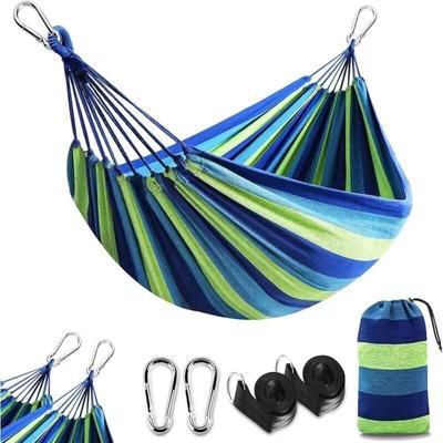 Odipie - niemals verwendet] Hamac d'extérieur de Camping 2 Personnes(190 x 150 cm), 300 kg Capacity Image