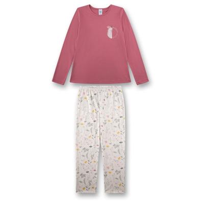 Sanetta - Kid's Pyjama 1/1 246046+246047 - Schlafanzug Gr 164 weiß Image