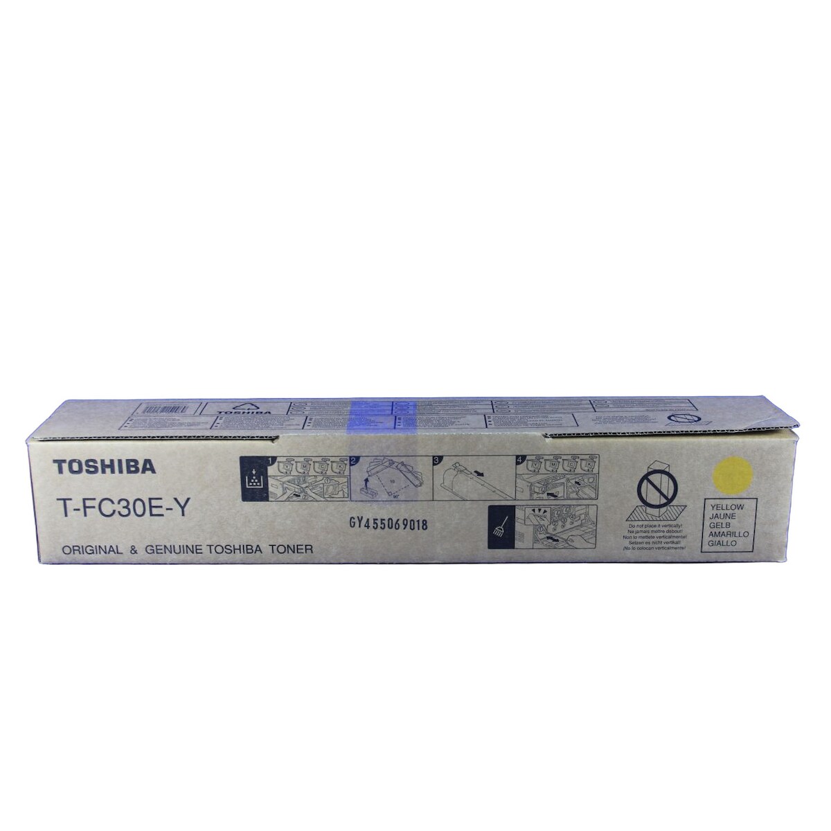 Toshiba T-FC30E-Y Toner Yellow 6AG00004454 -A Image