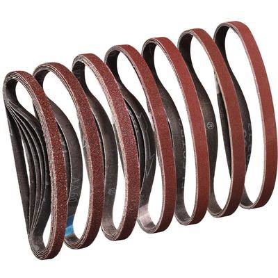 Schleifbänder 13 x 457 mm – Körnung 40/60/80/120/180/240/320 – für Bandschleifer – ideal für Holz Image