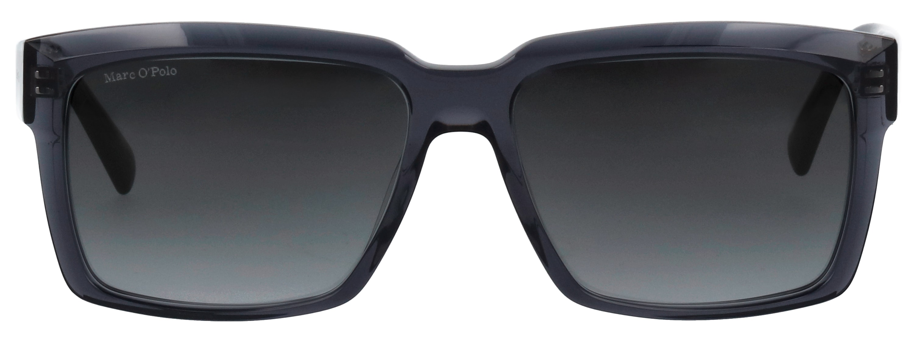 Sonnenbrille MARC O'POLO "Marc O'Polo EYEWEAR Sonnenbrille", Damen, Gr. onesize, transparent (navy transparent), Sonnenbrillen Image