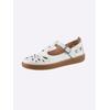Slipper CASUAL LOOKS, Damen, Gr. 40, weiß, Glattleder, sportlich, Schuhe
