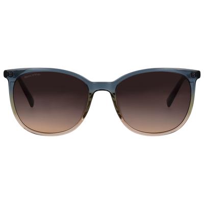 Sonnenbrille MARC O'POLO "Marc O'Polo EYEWEAR Sonnenbrille", Damen, Gr. One Size, blaugrau, nude verlauf, Brillen
