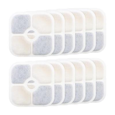 12 teiliges Filterset für Tiertränken - für Catit PIXI 43717 - Aktivkohlefilter - hochwertig Image