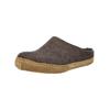 Hausschuh HAFLINGER "Haflinger Hausschuhe Filz", Herren, Gr. 39, braun, Filz, casual, Schuhe