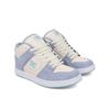 Sneaker DC SHOES "Manteca 4 Mid", Gr. 6,5(37,5), blau (blau, weiß), 59.27% Leder, 40.73% Synthetikmaterial, Schuhe